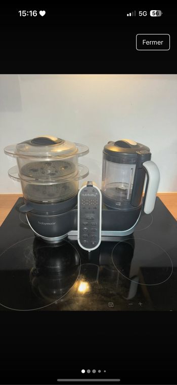 Robot cuiseur nutribaby+