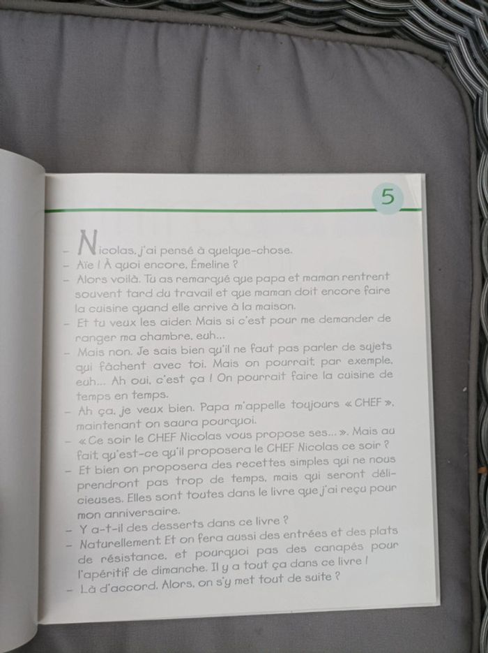 Joli livre de cuisine pour enfants neuf - photo numéro 6