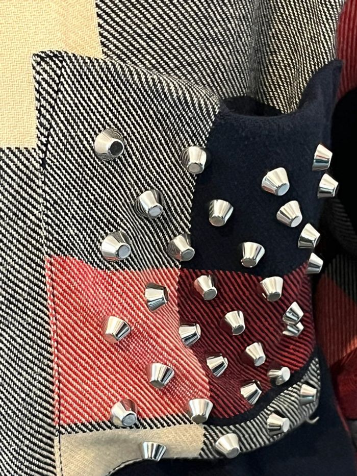 Robe chemise à carreaux Zara XS - photo numéro 4