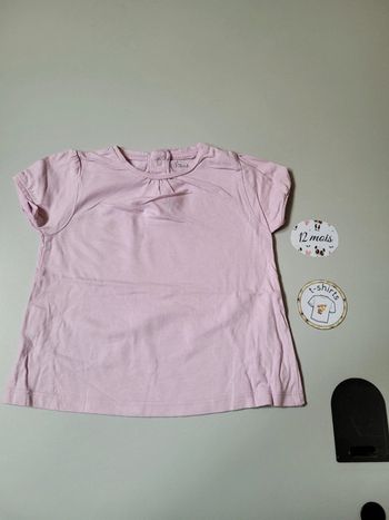 Tee-shirt manche courte 12 mois kimbaloo