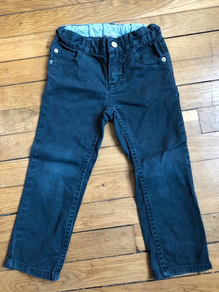 Jean petit bateau 3 ans gris foncé