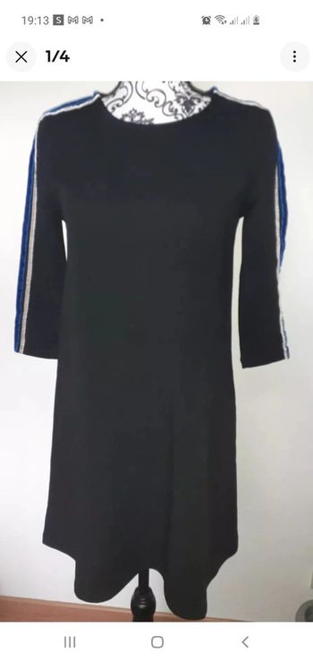 Robe immitation crepé