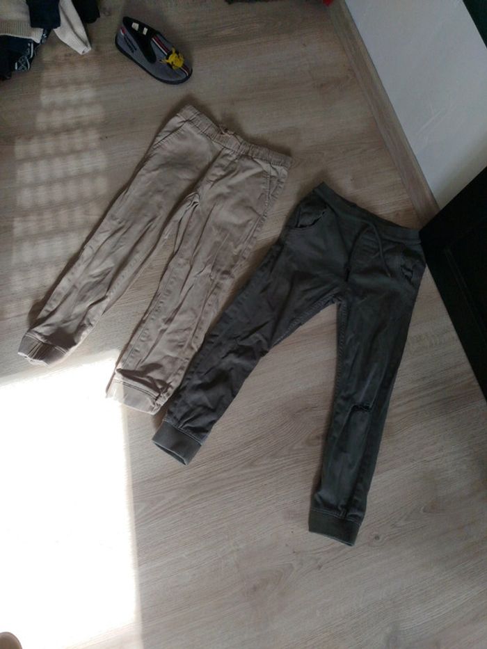 Lot 2 pantalon cargo 5-6 ans