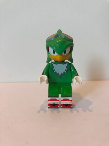 Figurine type lego Sonic . Sonic