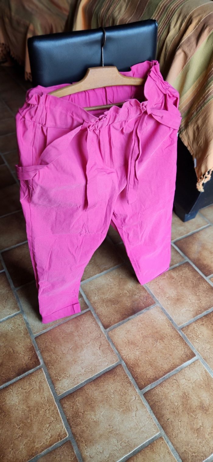 Pantalon fushia - photo numéro 2