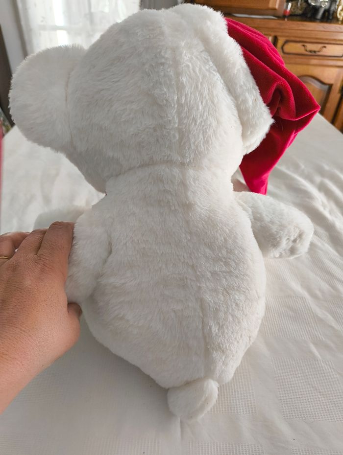 Peluche ourson de noël ( neuf) - photo numéro 2