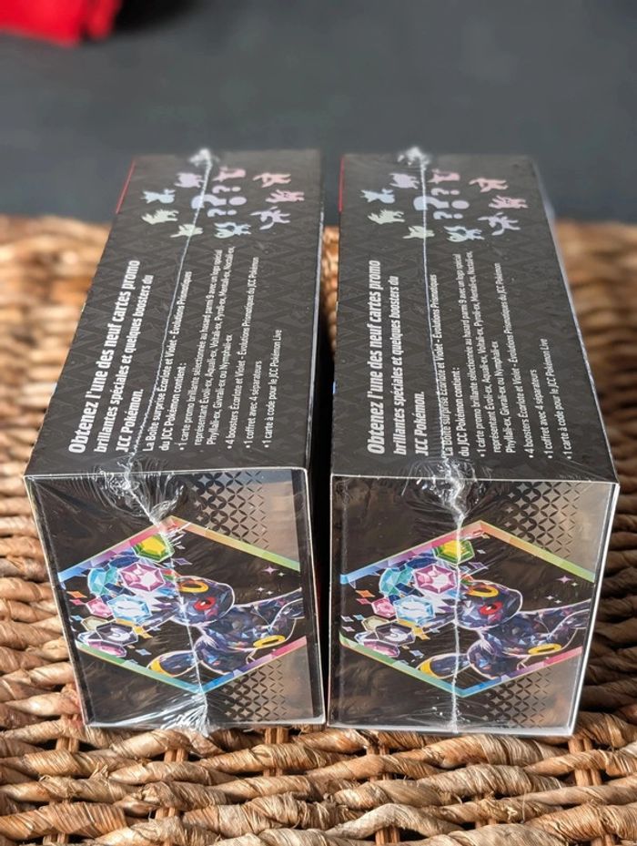 Lot 2 Boite Surprise Évoli Évolutions Prismatiques EV8.5 Scellés Fr - photo numéro 2