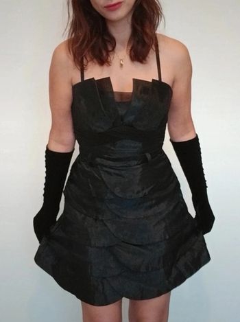 Robe cocktail chic noire taille 38