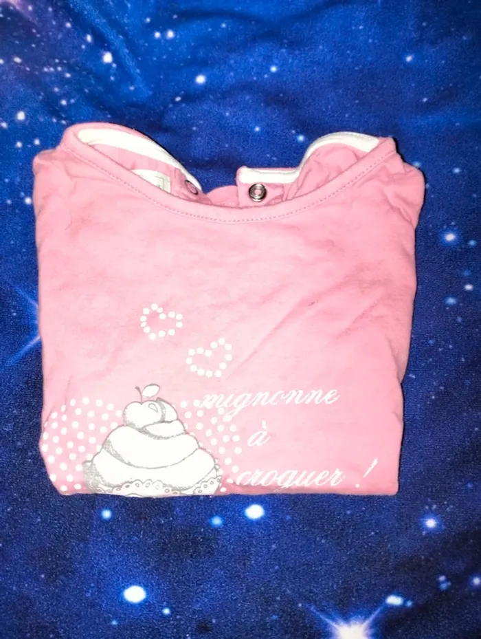 T-shirt les petits cailloux 18 mois - photo numéro 4