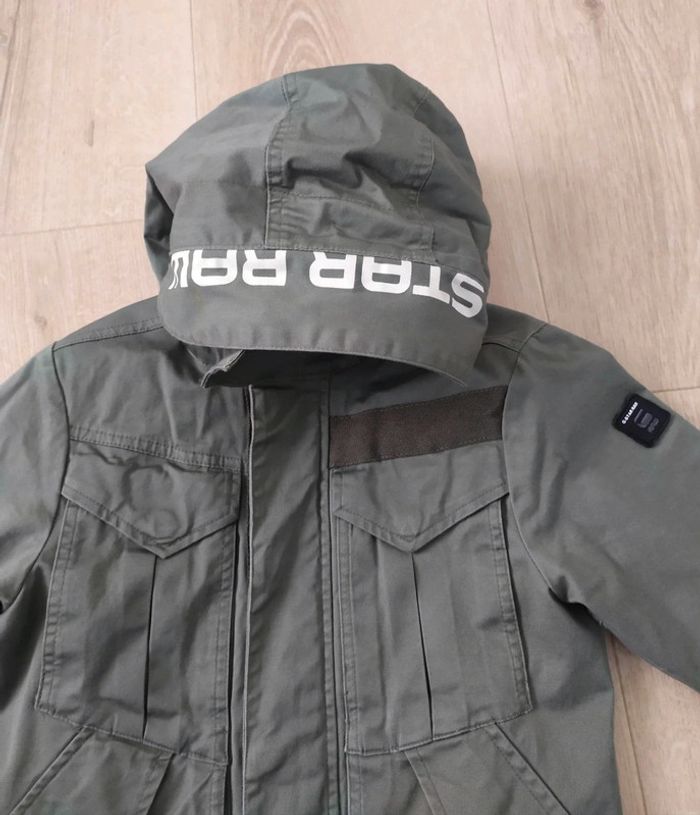 Veste garçon kaki Kids Deline taille 8 ans G-Star - photo numéro 4