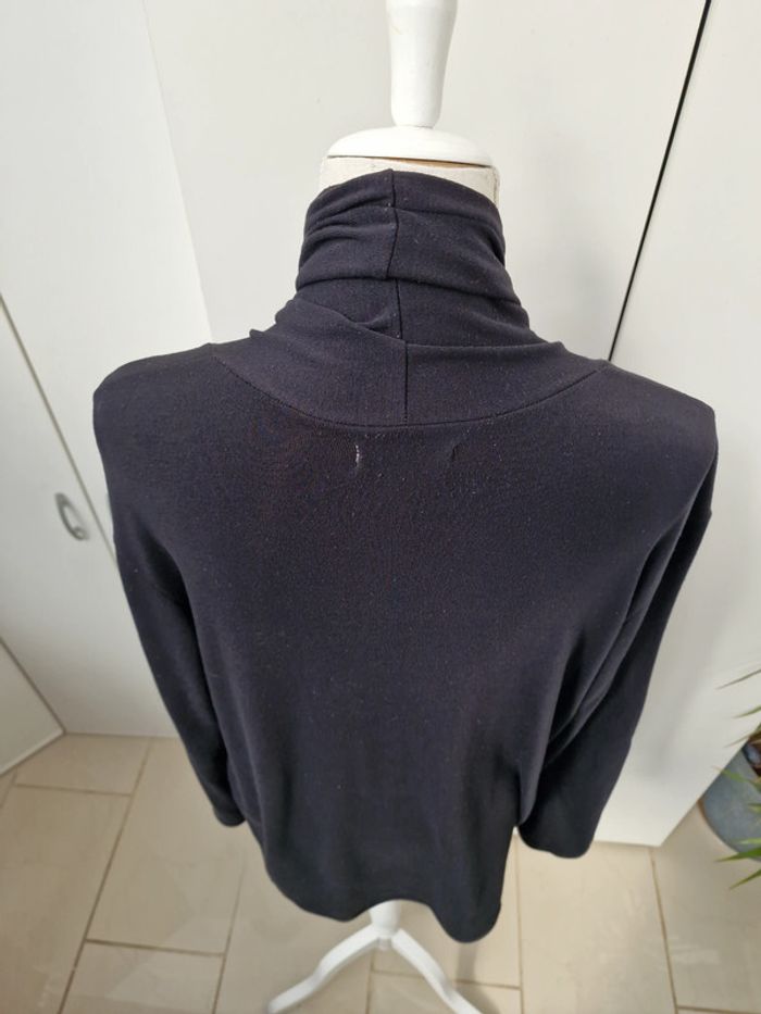 Cardigan Asymétrique Noir - photo numéro 4