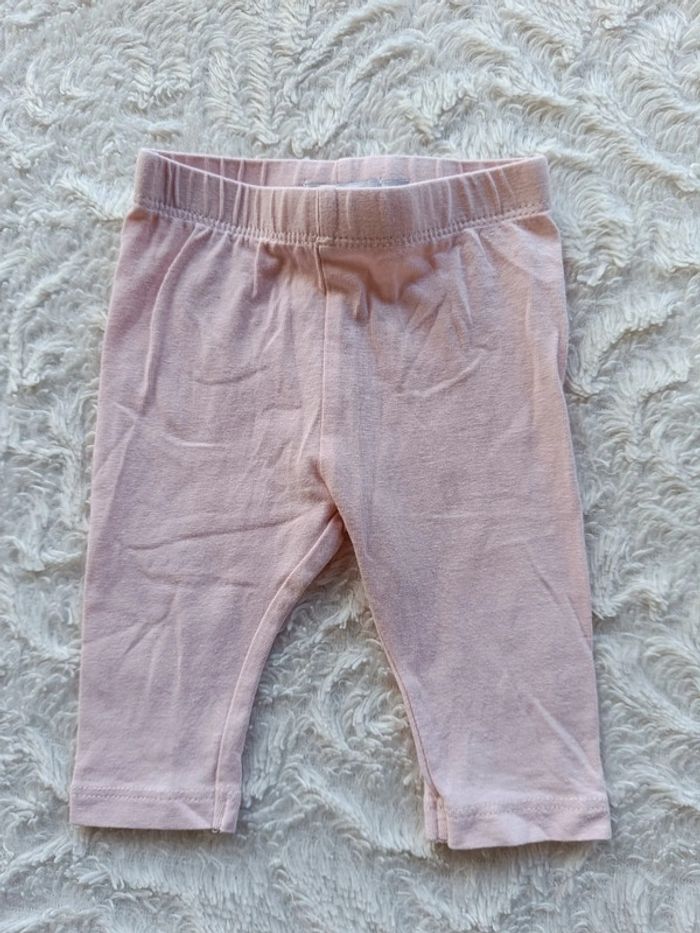 Ensemble (tee shirt manches courtes+legging) Fille 3 mois Mon joli paradis flamand rose - photo numéro 8