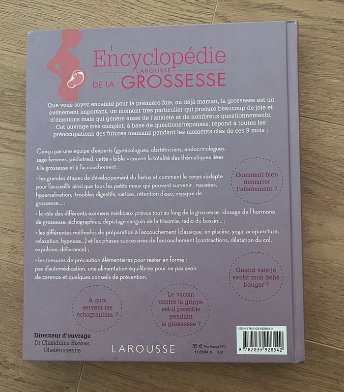 L’Encyclopédie de la Grossesse - Larousse - photo numéro 2