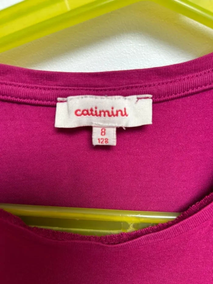T shirt catimini fille 8 ans - photo numéro 3