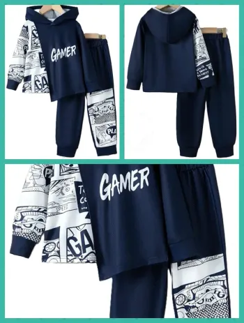 Ensemble Sweat à Capuche et Joggers 6/7 a