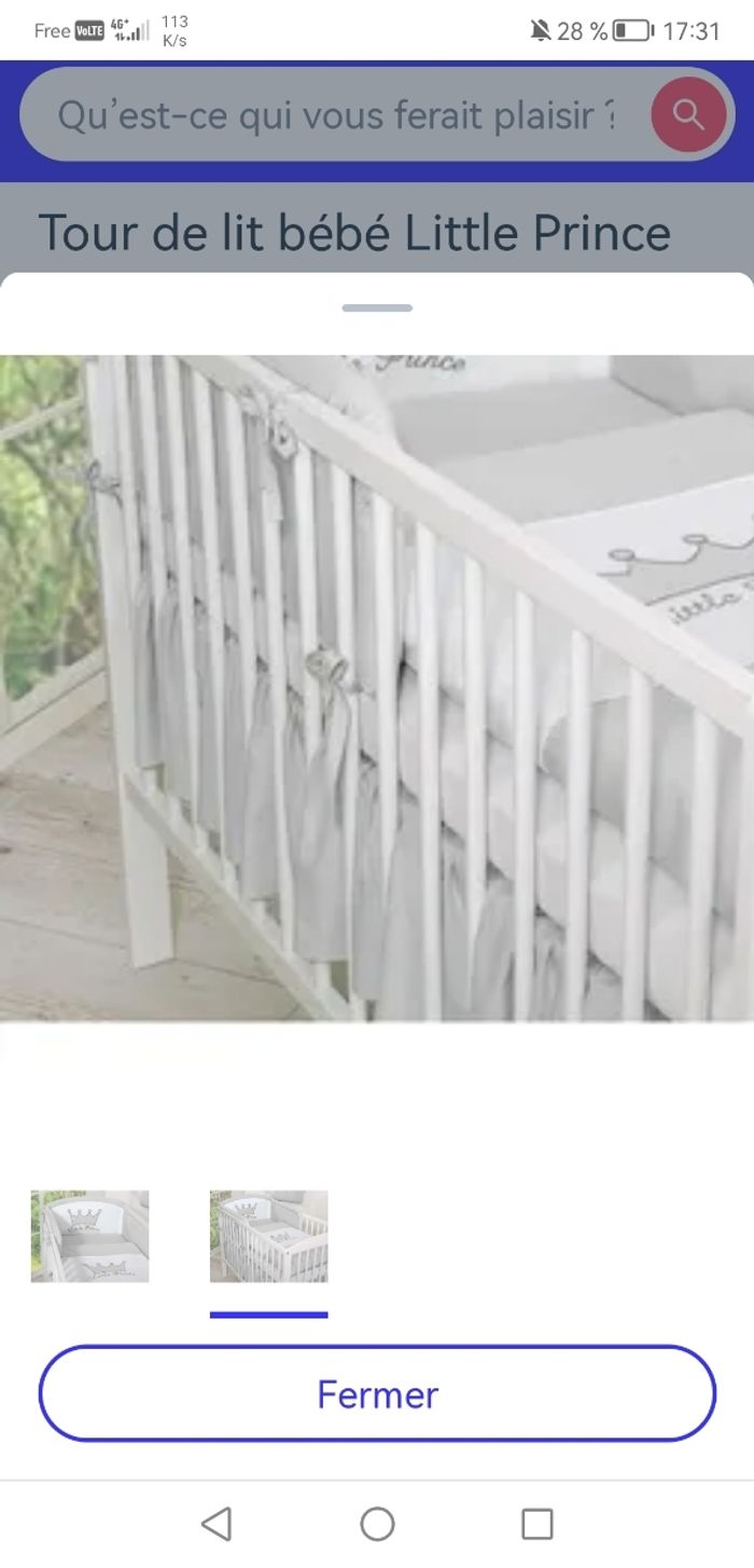 Tour de lit petit prince - photo numéro 7