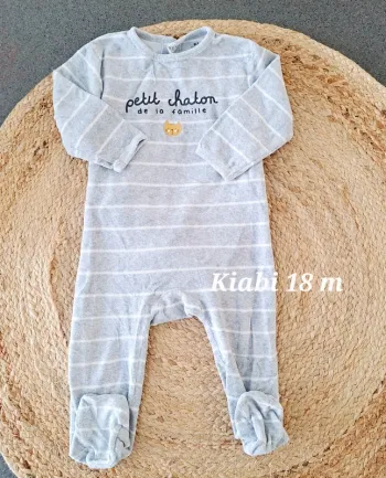 Pyjama kiabi 18 mois