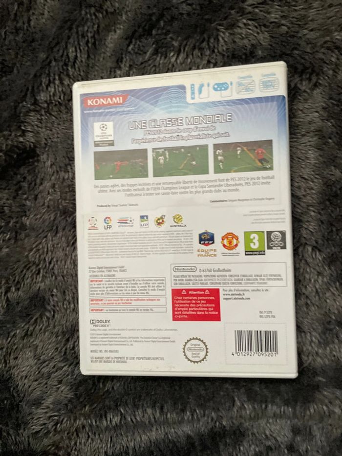 Jeu de wii Pes 2012 pro évolution soccer - photo numéro 2