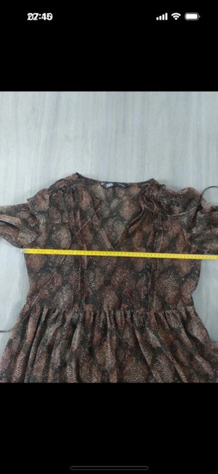 Robe avec doublure Zara taille M - photo numéro 7