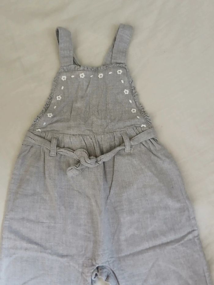 Combi pantalon fille 18 mois