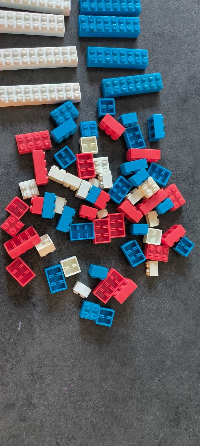 Briques de construction anciennes