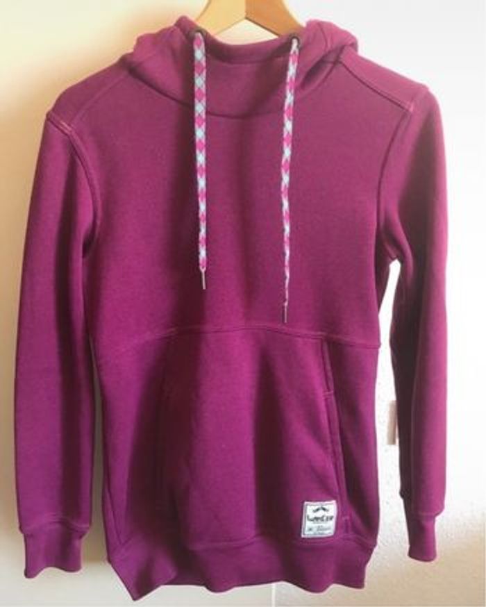 Sweat-shirt wed’ze rose fuchsia