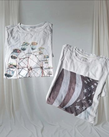 2 tee-shirt blanc