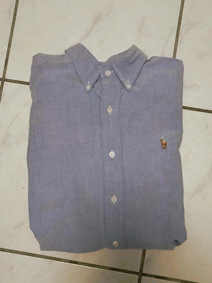 Chemise Ralph Lauren Oxford Vintage – Taille 14½ (équivalent S) - photo numéro 11