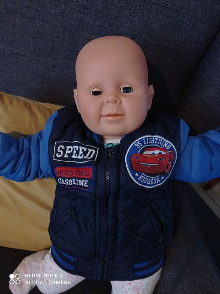 blouson Disney Cars bleu  2 ans réf 378 D02 - photo numéro 7