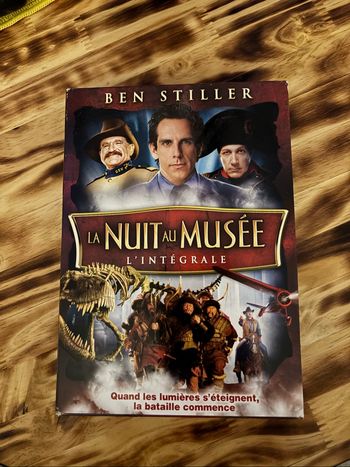 Coffret dvd « la nuit au musée 1 et 2 »