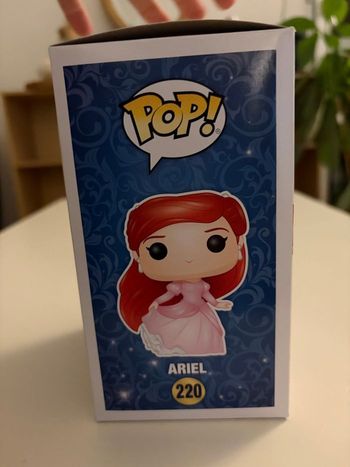 Pop Ariel robe rose 
