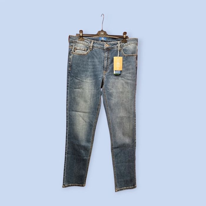 TBS Jean Homme coton recyclé indigo Benjipar * taille 46 *