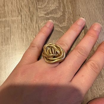 Bague dorée 🌿