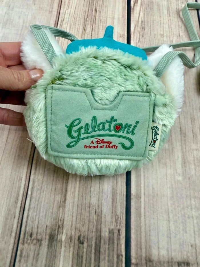 Porte Monnaie lanière porte pass annuel (Disneyland pass holder) Gelatoni Duffy Tokyo Disneyland - photo numéro 9