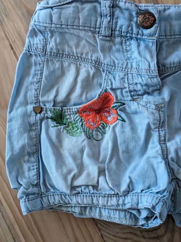 Ensemble printaniers short bebe 18mois - photo numéro 7