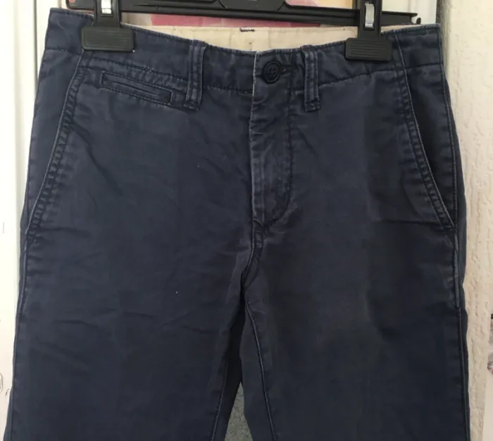 Pantalon slim bleu marine - photo numéro 2