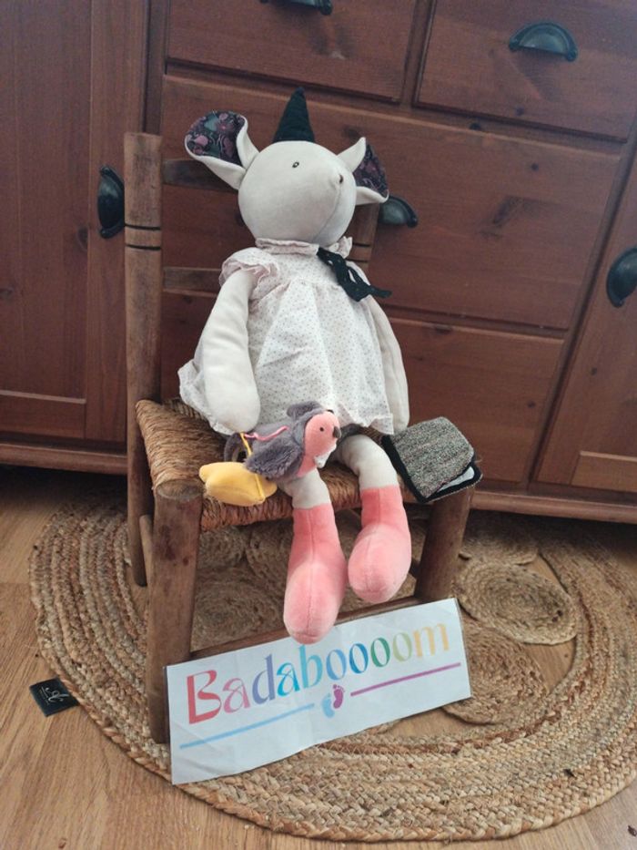 peluche d'activités grande souris il était une fois moulin roty - photo numéro 3