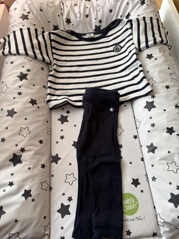 Ensemble petit bateau bébé garçon  6mois