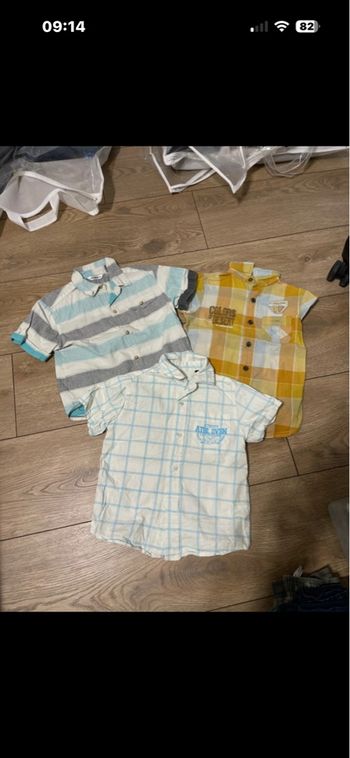 Lot 3 chemise 
