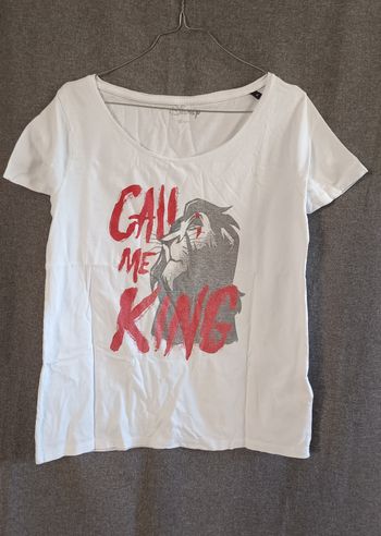 Tee-Shirt Femme - Call me King - (Taille xL) - (Disney)