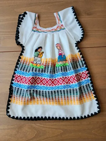Robe Pérou/ ethnique/ bébé/ 2 ans