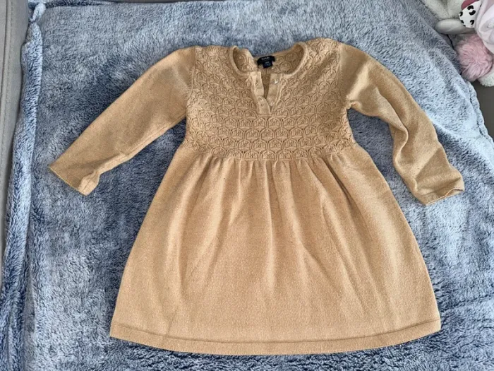 Robe pull camel - photo numéro 2