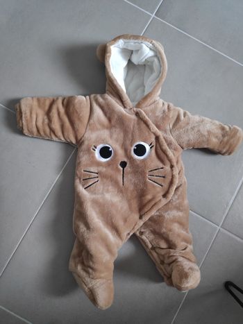 Combinaison  hiver 0-6 mois