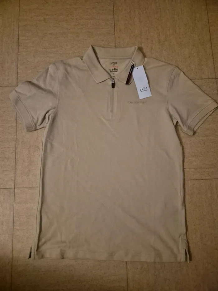 Polo Celio Homme Benoît Paire en taille S.