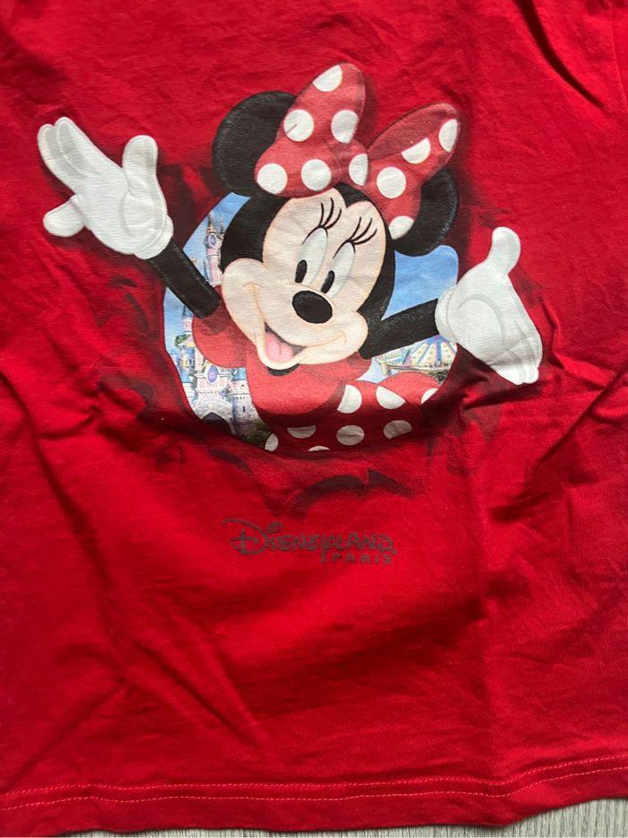 T shirt manches courtes Minnie Disney fille 5 ans - photo numéro 2