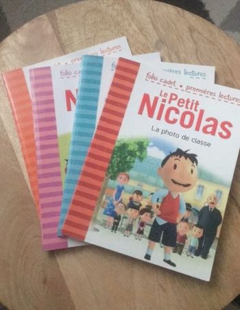 Lot 4 livres petit nicolas
