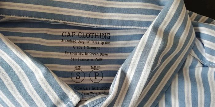 Chemise GAP- Idée cadeau fête des pères - photo numéro 4