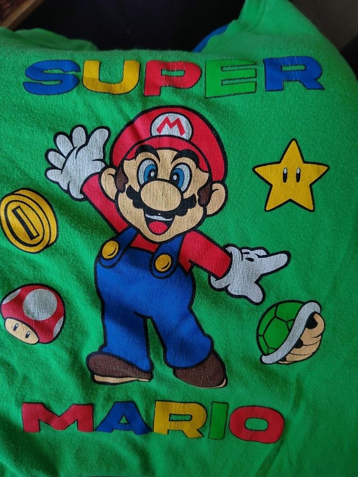 T shirt super mario - photo numéro 4