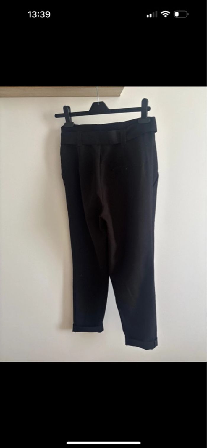 Pantalon droit noir - photo numéro 2