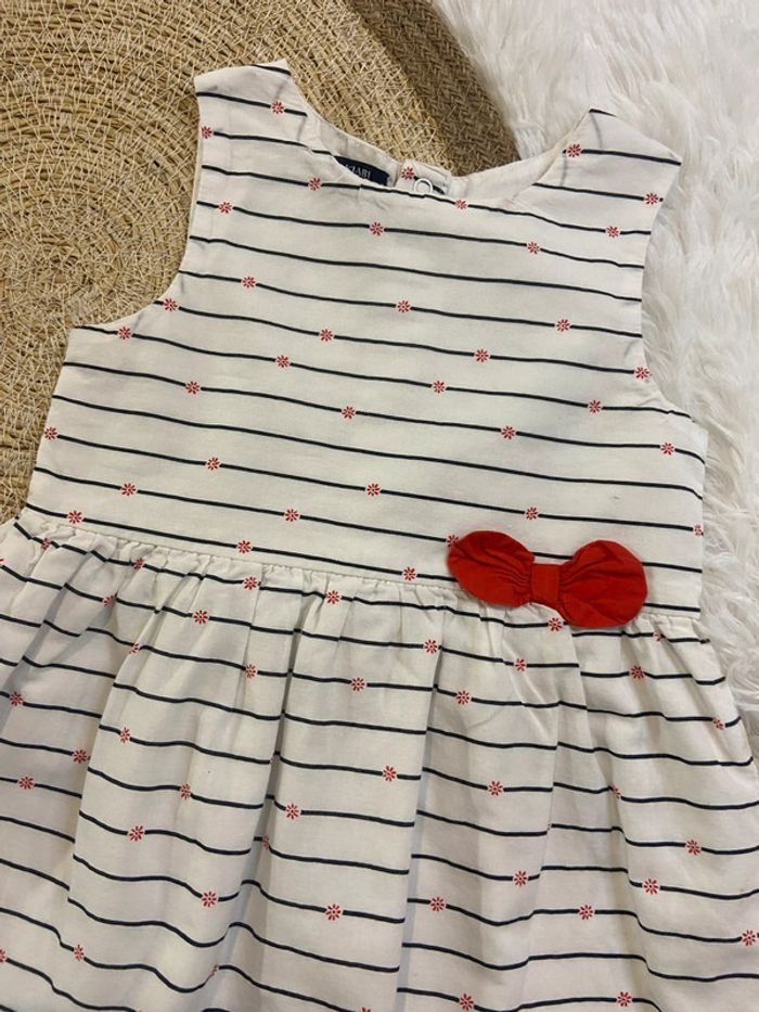 Robe fille sans manche marinière - photo numéro 3